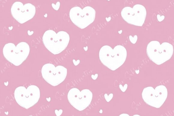 Charming Pink Heart Patterns: A Trend That Speaks to the Soul of Modern Creativity