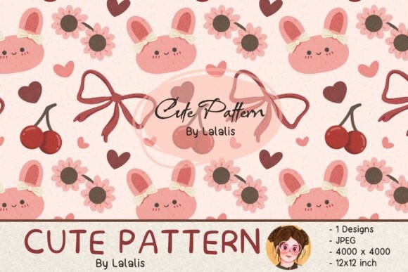 Rabbit Patterns: Hand-Drawn Art for Creative Projects