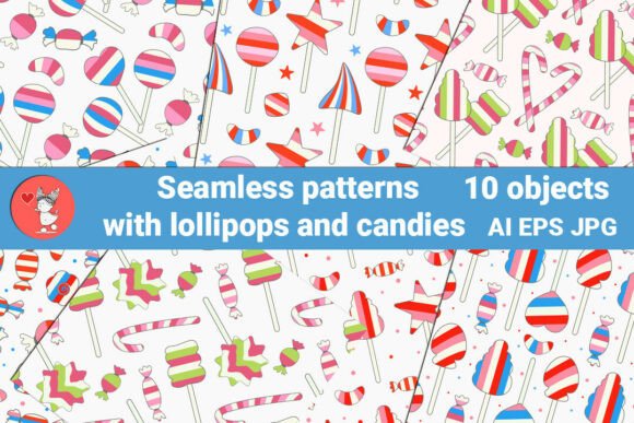 Seamless Patterns with Lollipops: A Creative Tool for Designers